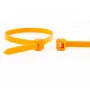 WKK Orange Nylon Cable Tie 300x4.8mm 100 Pieces (110196371)