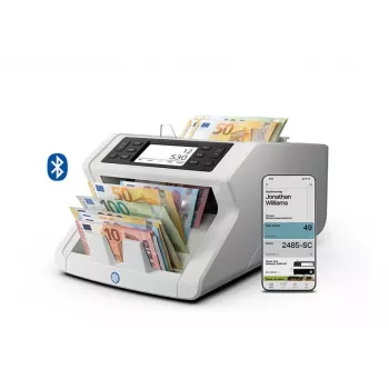Safescan 2485-SC Banknotų skaičiavimo aparatas su apsauga nuo padirbinių
