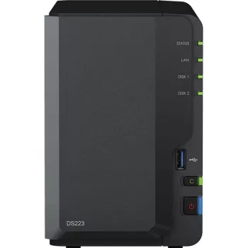 Synology DS223 RED 8TB (2x 4TB) 2-Jungčių Darbalaukio NAS