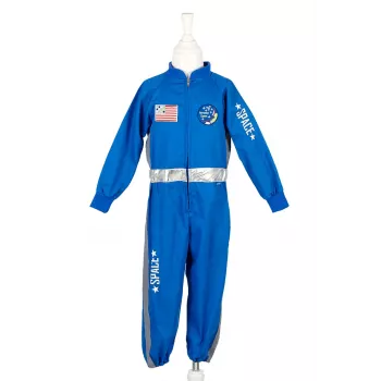 Souza! Astronaut Andre Fancy Dress Costume Blue 5-7 Years