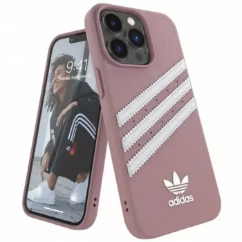 Adidas Originals Moulded Case PU, skirta iPhone 13 Pro / 13 6.1 inch Rožinė