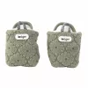 Lodger Polar Fleece Baby Slipper Booties, Sage Green (Elm), 6-12 Mėn.
