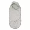 Lodger Bunker Drizzle Waterproof Winter Stroller Footmuff Sleeping Bag Grey Taslon