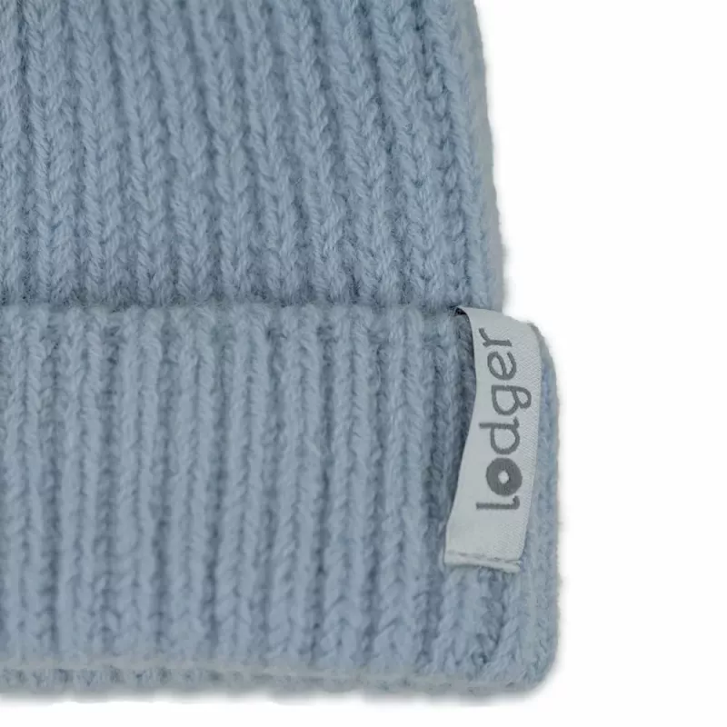 Lodger 100% Merino vilnos kūdikio kepurėlė Blue Fogg 6-12 mėn.
