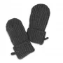 Lodger Baby Gloves 100% Merino Wool Graphite Pigeon 0-12m