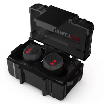 PerfectPro H-10 Ausinės su apsauga nuo triukšmo, 29 dB SNR, juodos/geltonos