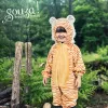Souza! Timmy the Tiger Kigurumi Costume Jumpsuit for Kids 5-7 Years