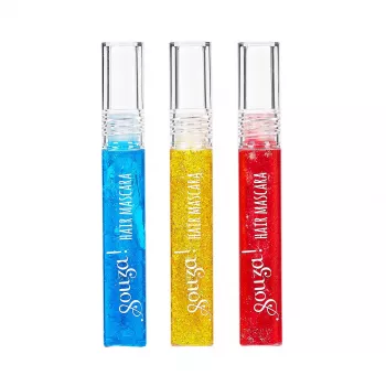 Souza! Glitter Hair Mascara for Children Set of 3 Colors