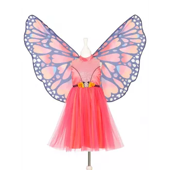 Souza Butterfly Papillon Costume Dress and Wings 5-7 Years