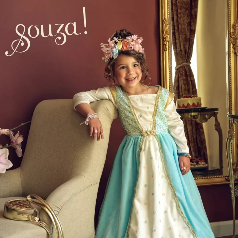 Souza! Princess Josephina Costume Dress 8-10 Years