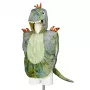 Souza! Žalias T-Rex dinozauro kostiumo apsiaustas 2 metų mažyliams