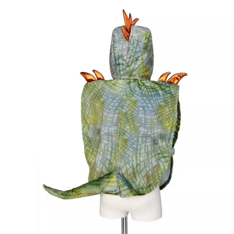 Souza! Žalias T-Rex dinozauro kostiumo apsiaustas 2 metų mažyliams