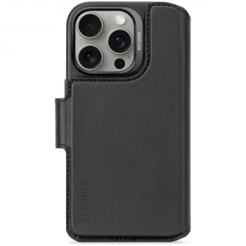 Decoded Leather Detachable Wallet iPhone 16 Pro - Juoda