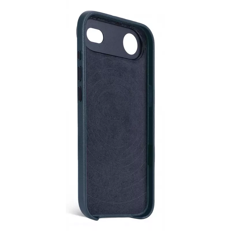 Decoded Leather Backcover for iPhone 17 Air su MagSafe - Navy Shadow