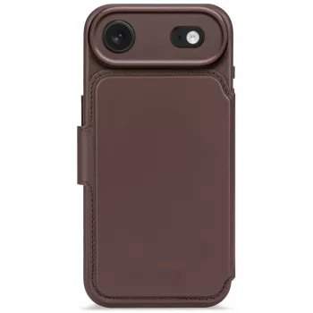Decoded Detachable Wallet with MagSafe for iPhone Air, Brown, Leather