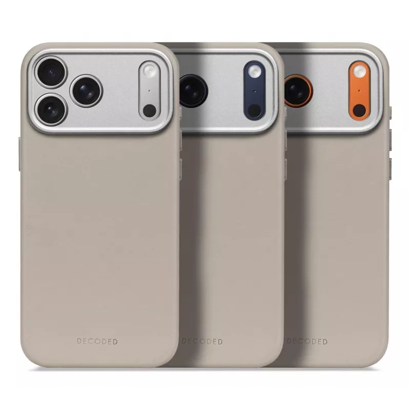 Decoded odinis dangtelis iPhone 17 Pro Max MagSafe suderinamas, Solid Clay
