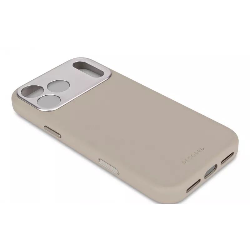 Decoded odinis dangtelis iPhone 17 Pro Max MagSafe suderinamas, Solid Clay
