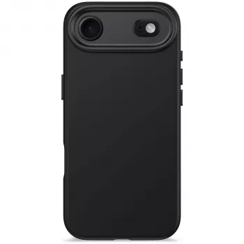 Decoded Antimicrobial Silicone Back Cover for Apple iPhone 17 Air - Phantom Black