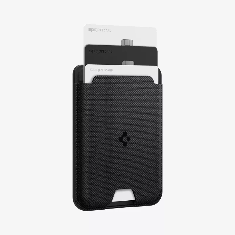 SPIGEN Urban Fit Wallet MagSafe Magnetic Card Holder for Galaxy S Black