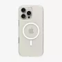 Spigen Thin Fit T Mag Dėklas iPhone 16 Pro, Skaidrus/Baltas