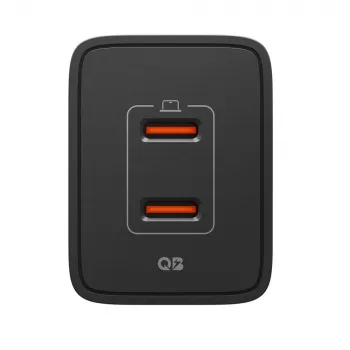 SPIGEN ESSENTIAL EE472EU 2-Port Network Charger 47W Black
