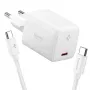 SPIGEN EE451EU Essential 1-Port Network Charger 45W + USB-C Cable White