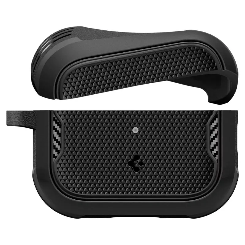 SPIGEN Core Armor Dėklas, skirtas Apple AirPods Pro 3 - Matinė Juoda