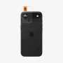 Spigen Optik Pro Glas.tR EZ Fit fotoaparato apsauga, 2 vnt., skirta iPhone Air, juoda, AGL09863