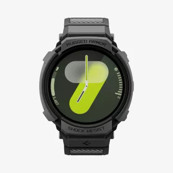 Spigen Rugged Armor Pro Band for Samsung Galaxy Watch 8 44mm Black