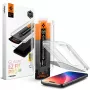 Spigen Glas.tR EZ Fit Pro AC Privacy Screen Protector, skirta iPhone 16 Pro / 17 / 17 Pro