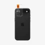 Spigen Optik Pro Glas.tR EZ Fit apsauga fotoaparatui, 2 vnt., iPhone Air, sidabrinė, AGL10132