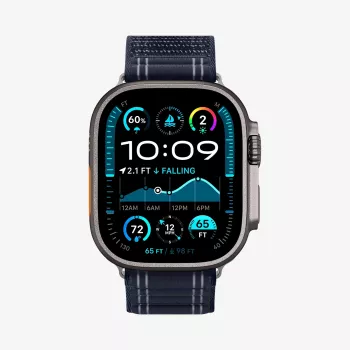 Spigen Lite Fit Woven Nylon Band for Apple Watch 44/45/46/49mm Navy
