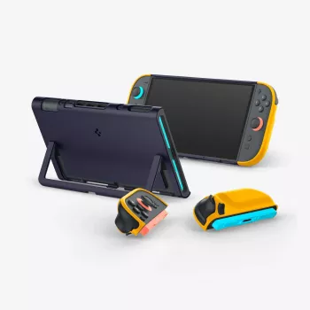 Spigen Nano Pop dėklas Nintendo Switch 2, Blueberry Navy