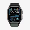 Spigen Rugged Armor Pro WBF1 dirželis Apple Watch 44/45/46/49mm juodas/žalias