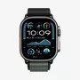 Spigen Rugged Armor Pro WBF1 dirželis Apple Watch 44/45/46/49mm juodas/žalias