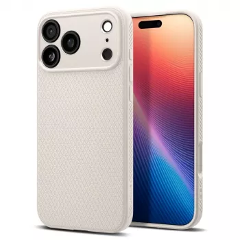 Spigen Liquid Air iPhone 17 Pro Max Natural Titanium