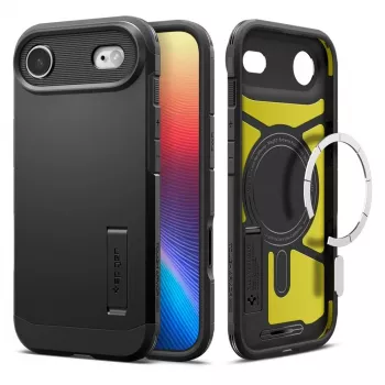 Spigen Tough Armor MagFit Case for iPhone Air, Black