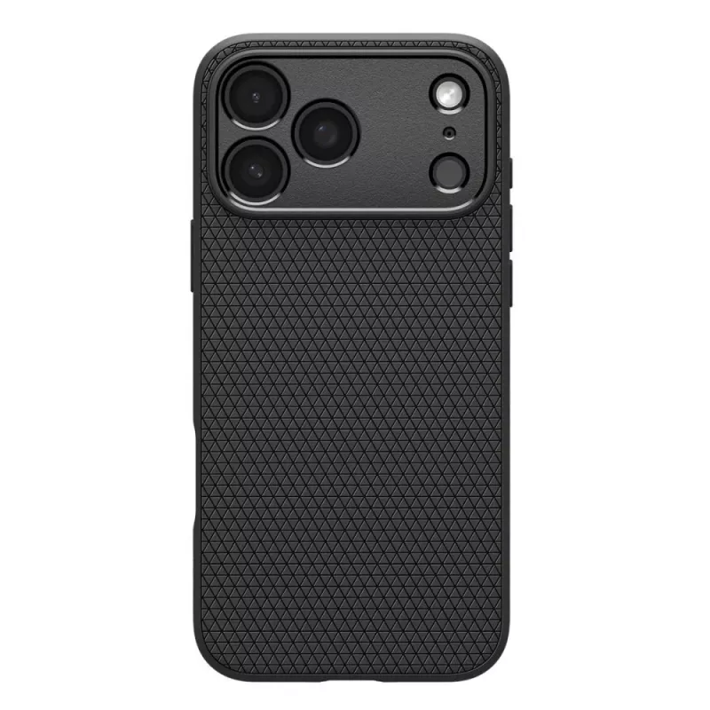 Spigen Liquid Air iPhone 17 Pro Dėklas Matinė Juoda