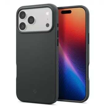 Spigen Silicone Fit Mag Magsafe iPhone 17 Pro Dėklas Abyss Green
