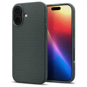 Spigen Liquid Air Case for Apple iPhone 17 - Abyss Green