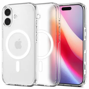 Spigen Ultra Hybrid Mag MagSafe Dėklas, skirtas iPhone 17 – Frost White