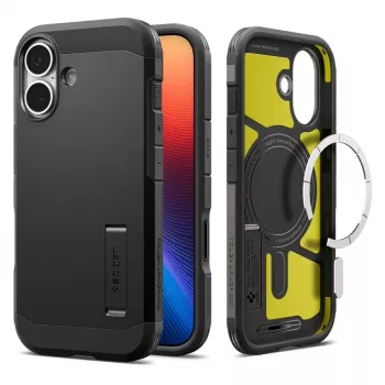 Spigen Tough Armor T Mag Magsafe iPhone 17 Dėklas Juodas