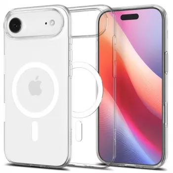 Spigen Liquid Crystal Mag Magsafe iPhone 17 Air Clear/White