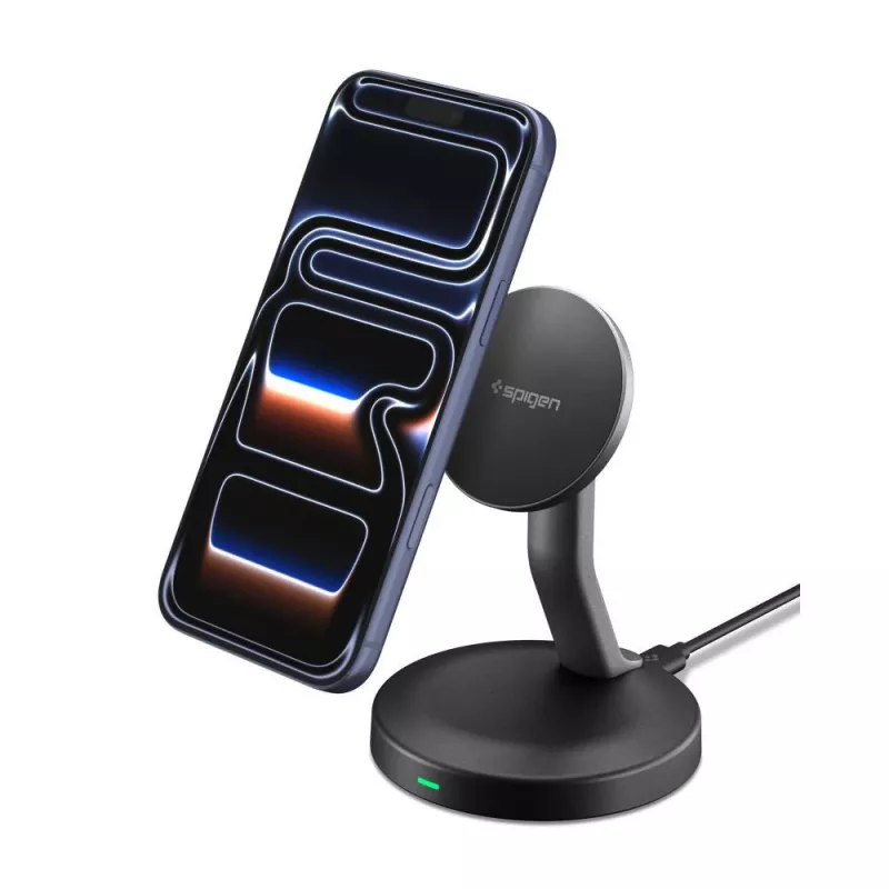 SPIGEN EF151MS Essential Magnetic MagSafe Wireless Charger 15W Juoda