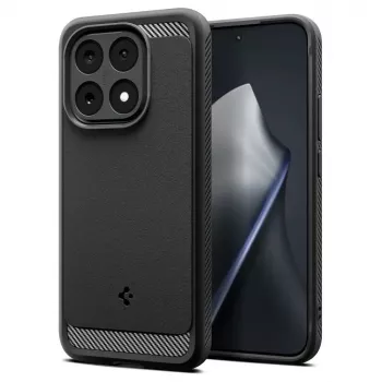 Spigen Rugged Armor Dėklas, skirta Xiaomi 13T / 13T Pro - Matine Juoda