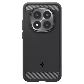SPIGEN Rugged Armor Dėklas, skirtas Xiaomi Redmi Note 15 Pro 5G - Matinė Juoda