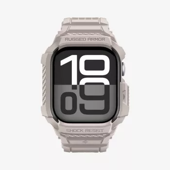 SPIGEN Rugged Armor Pro V2 Apple Watch 10/11 (46 mm) Dune Beige