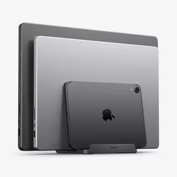 SPIGEN LD208S4 Vertikalus nešiojamojo kompiuterio stovas Space Grey
