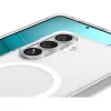 Spigen Ultra Hybrid Mag Magsafe Galaxy S26 Skaidrus/Baltas
