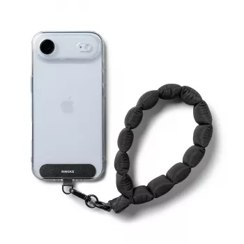 RINGKE HOLDER & PUFFER HAND STRAP CALM BLACK
